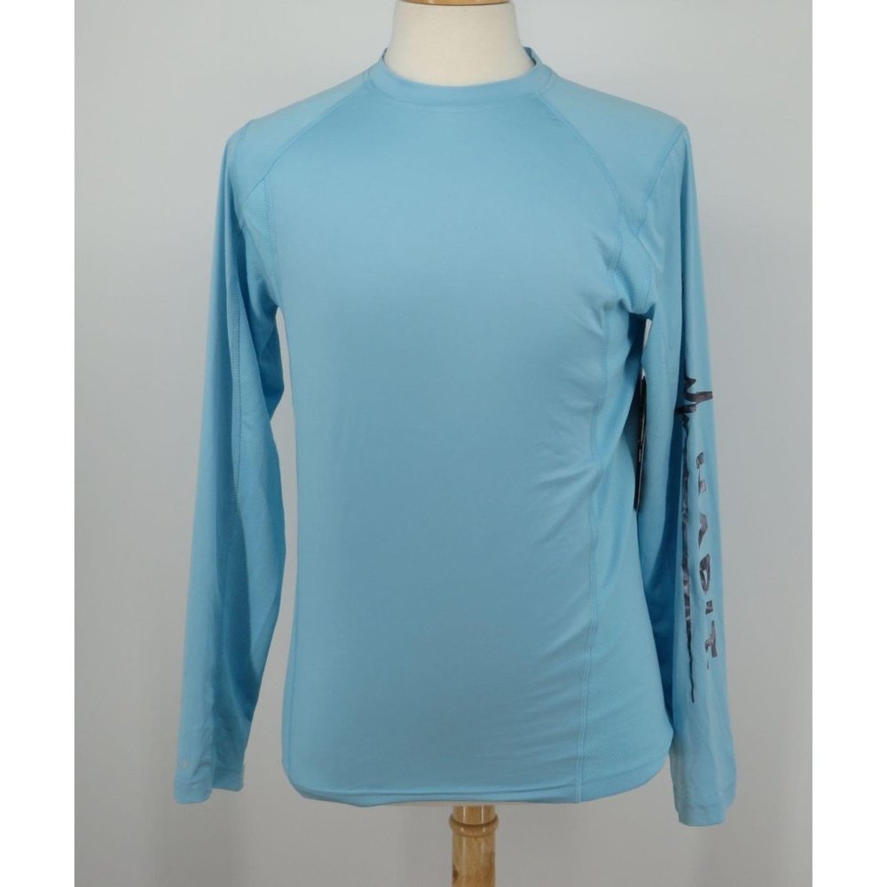 Habit Mens Blue Shirt UPF 40+ Small NWT $24.99